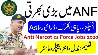 ANF Jobs 2020 Advertisement | Apply Online www.join.anf.gov.pk