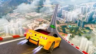Super Hero Mega Ramps Car Game | Android GamePlay FHD - Free Games Download - Cars Games Download