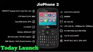 Reliance Jio phone 2 Launch Rs.800 | First Look, Specification, Features