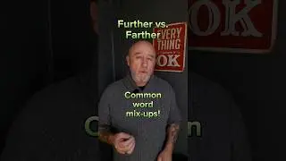 Further vs. Farther ⭐️ Commonly misused or misunderstood words in English 🇺🇲🇬🇧