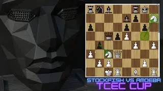 Player Two Eliminated! - Stockfish vs Amoeba - TCEC Cup Finals 2021
