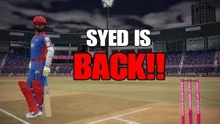 CRICKET 19 - RETURN OF SYED ALI! - CAREER MODE
