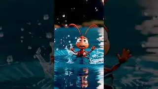 The Ant and The Dove - Cheema Pavuram | Best Telugu Moral Story ❤️ #shorts