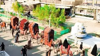 ضعن مسيره اهالي غماس الى كربلاء المقدسه