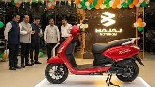 New 2026 Bajaj Chetak Electric Scooter 😱🔥 200KM Range? Price Shocks Everyone!