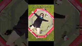 Others on trampoline vs this one