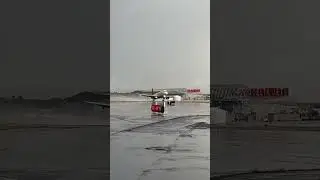 Delta A321 Rainy Takeoff #aviation #airbus #planespotting