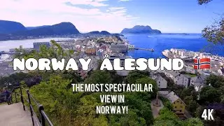 THE MOST SPECTACULAR VIEW IN NORWAY, &Aring;LESUND🇳🇴🏃🏼&zwj;♀️ { 4K, 60ftps }