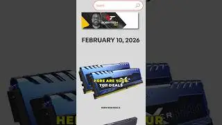 На этой неделе в продаже оперативная память DDR5, NVMe SSD и видеокарты #pcdeals