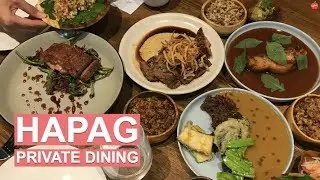 Hapag Private Dining | A Must Try!