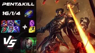 TOP Viktor vs Singed [PENTAKILL] - EU Challenger Patch 14.24