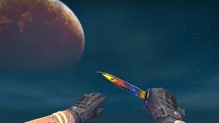 CSGO StatTrak&trade; M9 Bayonet | Marble Fade FN (Showcase)