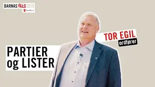 Barnas Valg: Hva er partier og lister?
