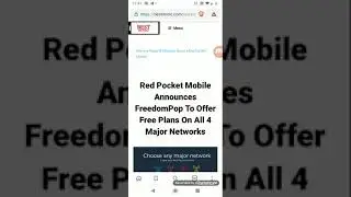 USA Will Soon Offer Free Plans for ALL 4 Major Networks Via RedPocket Mobile!