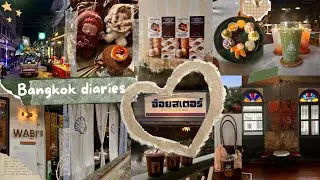 Bangkok diaries | cafe hopping | song wat road | local Thai food | Thailand travel vlog | PATRICIA