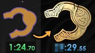 Broken Technique Speedrun [WORLD RECORD] - Zbrush Modeling Pipeline