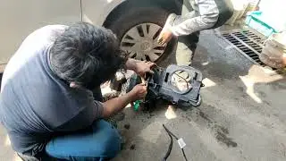 Skoda rapid AC cooling coil change