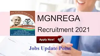 Jobs in MGNREGA || Posts and Salary ||