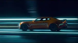 Car Speed Trail Intro