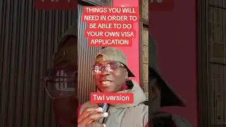  THINGS YOU WILL NEED IN ORDER TO BE ABLE TO DO YOUR OWN VISA APPLICATION✈️