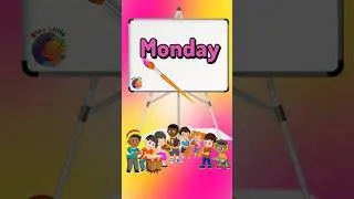 Learn weekdays name || pre-school learning #kindergarten #nurseryrhymes #learning