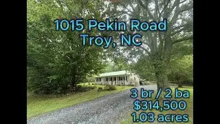 1015 Pekin Road Troy, NC