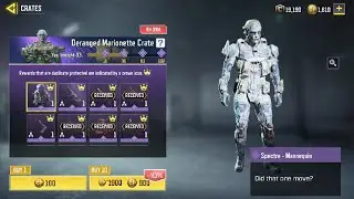 Call Of Duty Mobile - **Limited Time Offer Bundle + more Deranged Marionette Crate!!**