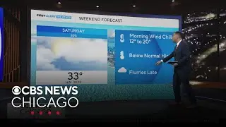 Chicago weather: Two rounds of snow this weekend