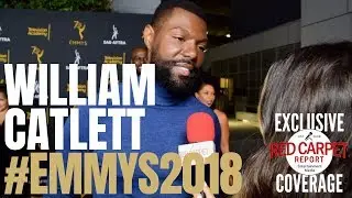 William Catlett interviewed at the 6th Dynamic & Diverse #Emmys #SAGAFTRA Celebration #Emmys70