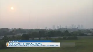Air Quality Alert in central Ohio continues through Wednesday