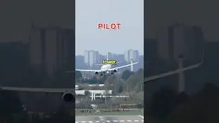 Пилот игнорирует предупреждение о боковом ветре 😱