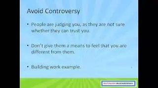 No Fluff Selling 2: Avoid Controversy