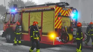 [GTA5] TEMPÊTE CIARAN | LES POMPIERS ENCHAINENT LES INTERVENTIONS