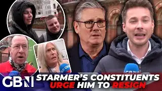 'He's a SAUSAGE!' | Keir Starmer's own constituents deliver DAMNING verdict on PM's future