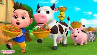 Lagu Hewan Ternak - Petani Dalam Dell - Farm Song | Lagu Anak-anak - Bum Bum Kids Bahasa Indonesia