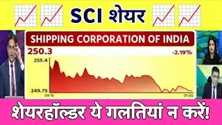 Shipping corporation of india share latest news | SCI stock analysis | Sci share news 20 November