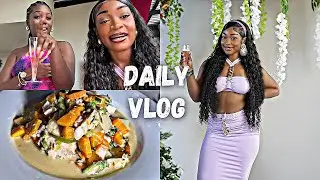 DAILY VLOG- Buying A Benz + Brunch Party with My Bestie and Sis + Jamaican Lunch Date + Ludo Game 