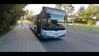 Autobusem po Gdyni. Linia W/1. Redłowo Szpital - Pustki Cisowskie