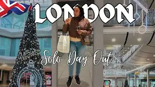 TRAVEL VLOG | London Solo Day Out 🇬🇧 New Year Party Outfit Shopping ● Foreign Fit Me