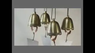 風鈴の音、音合わせ風鈴の調べ（高岡銅器真鍮）