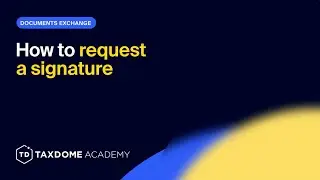 How to request a signature