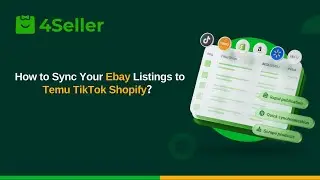 How To Seamlessly Sync eBay Listings To TikTok Temu Shopify?