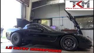 STREET KARR!! procharged 427 C5 Corvette hits the DYNO!!!
