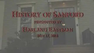 History of Sanford