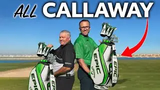 НОВЫЕ КЛУБКИ ДЛЯ ГОЛЬФА CALLAWAY В СУМКЕ