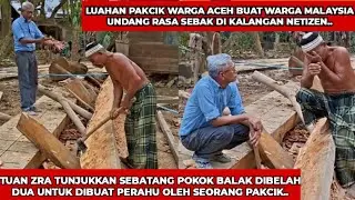 SEORANG PAKCIK WARGA ACEH MENANGIS MENAHAN SEBAK KETIKA DITEMUBUAL OLEH TUAN HAJI ZAINAL(ZRA)..