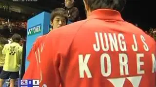 AE MD F    Jung Jae Sung Lee Yong Dae vs Hwang Ji Man Lee Jae Jin A
