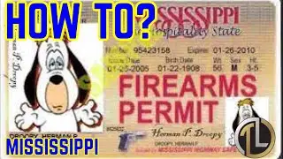 How to get your Mississippi concealed carry permit? Enhanced Carry? Fees