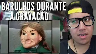 BARULHOS ESTRANHOS NO MEU QUARTO ENQUANTO REAGIA A 10 bonecas assombradas capturadas em fita