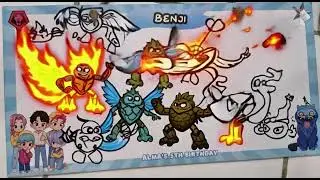 Benji draw - Element 4 #superbenji 